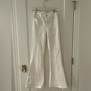 J Brand Ivory Denim Pants